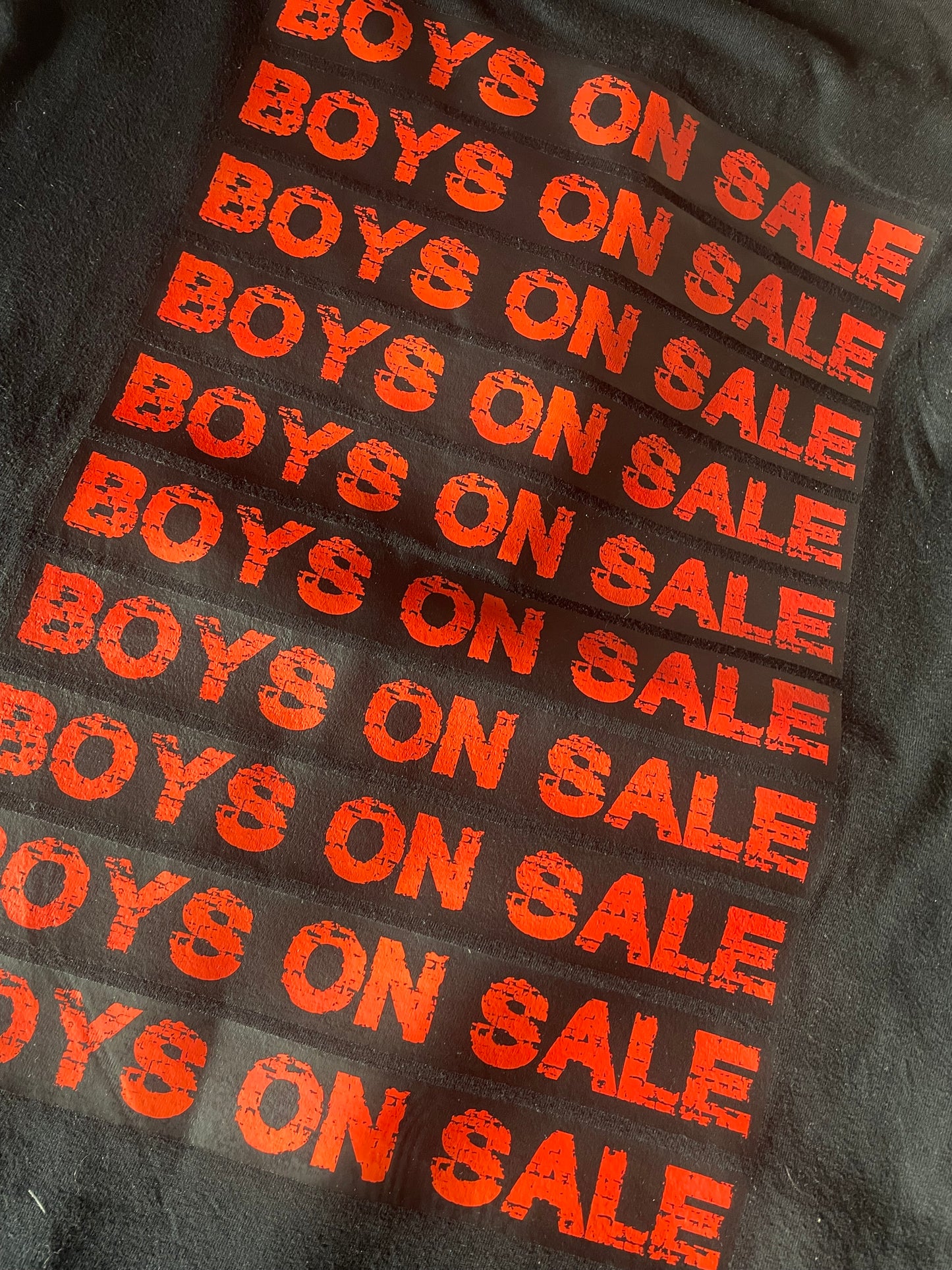 T-SHIRT OVERSIZE « BOYS ON SALE »